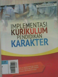 Implementasi Kurikulum Pendidikan Karakter