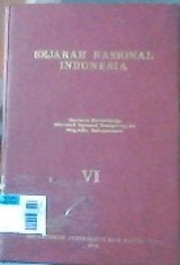 Sejarah Nasional Indonesia VI