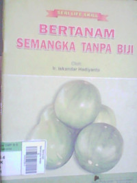 Bertanam Semangka Tanpa Biji