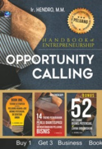 Handbook of Enterpreneurship, Opportunity Calling