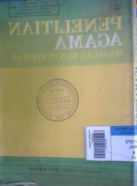 Penelitian Agama Masalah dan Pemikiran