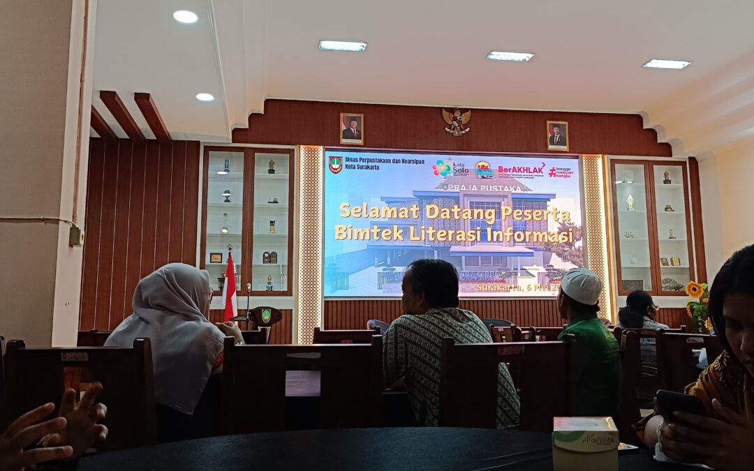 Bimtek Literasi Informasi di Dispersip Kota Surakarta