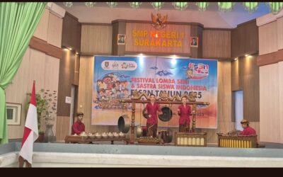 Semangat Berkarya, Tim Musik Tradisional SMP Negeri 8 Kota Surakarta Raih Juara II di FLS3N